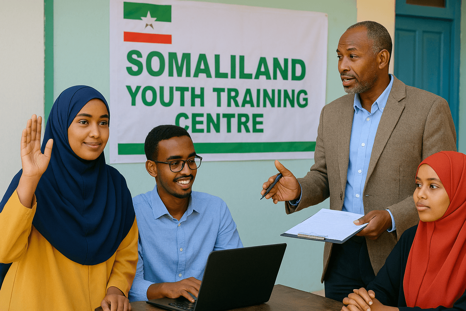 Financial graph image